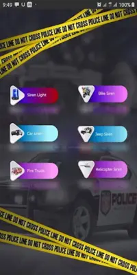 Police Sound Simulation android App screenshot 13